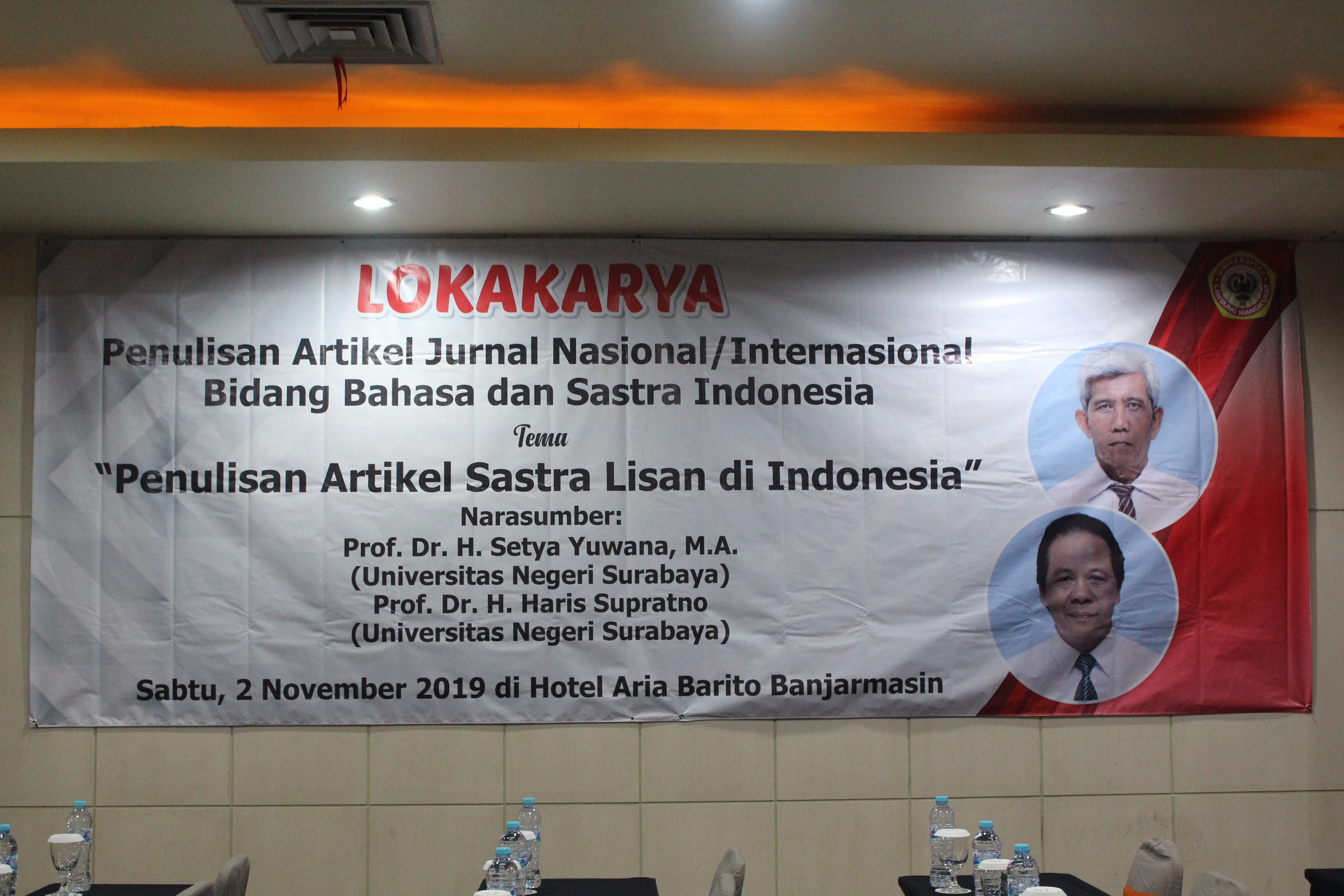 Lokakarya Penulisan Artikel Ilmiah Jurnal Nasional/Internasional